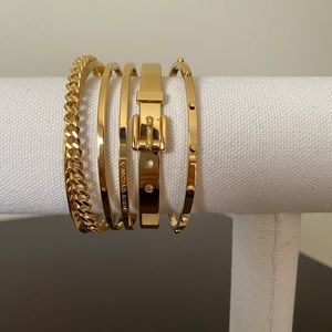 Michael Kors- Gold tone cuff